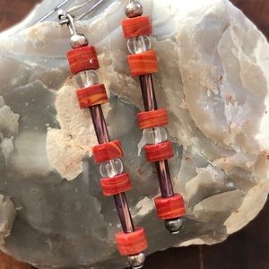 SOLD!!! Handmade Beaded Earrings